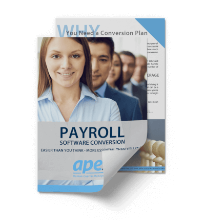 screenshot of the Payroll Software Conversion PDF